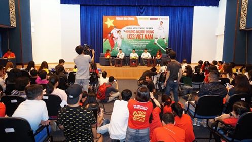 Giao lưu U23 Việt Nam: Xuân Trường bị CĐV đặt câu hỏi khó - Ảnh 21.