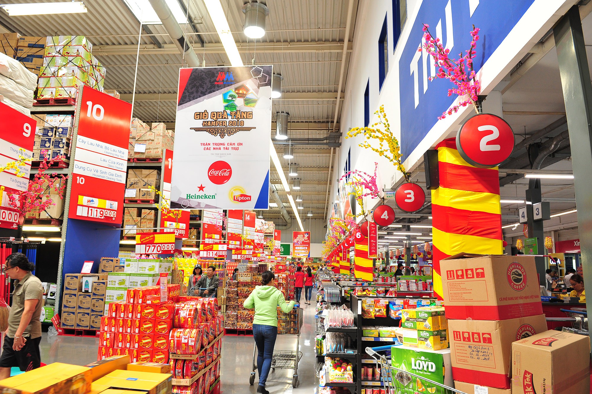 MM Mega Market đầu tư gói hàng Tết 3.000 tỉ