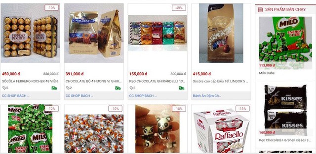 Gần Tết, người dân đua nhau mua sắm chợ online