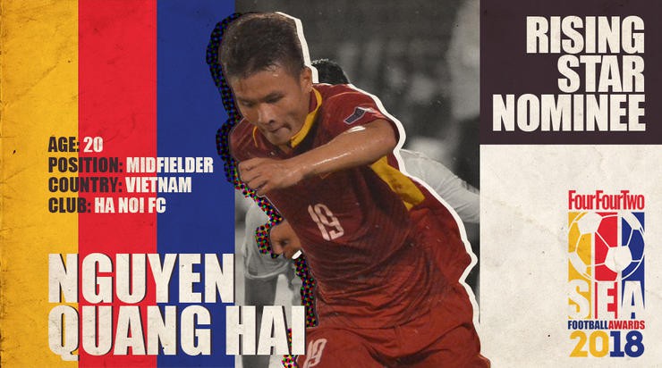 Quang Hải được đề cử Cầu thủ trẻ hay nhất Đ&ocirc;ng Nam &Aacute; - Ảnh 1.