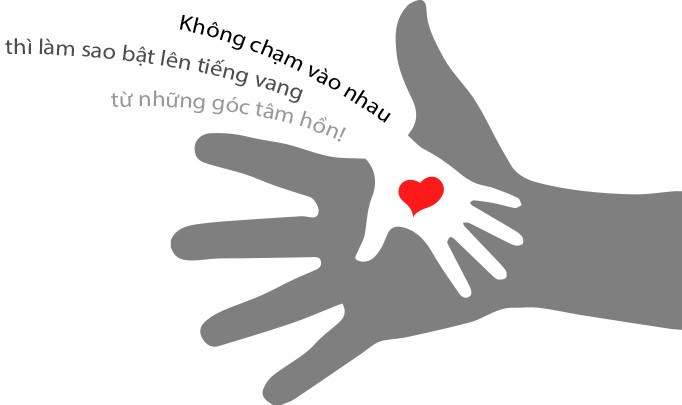 Chạm vào nhau