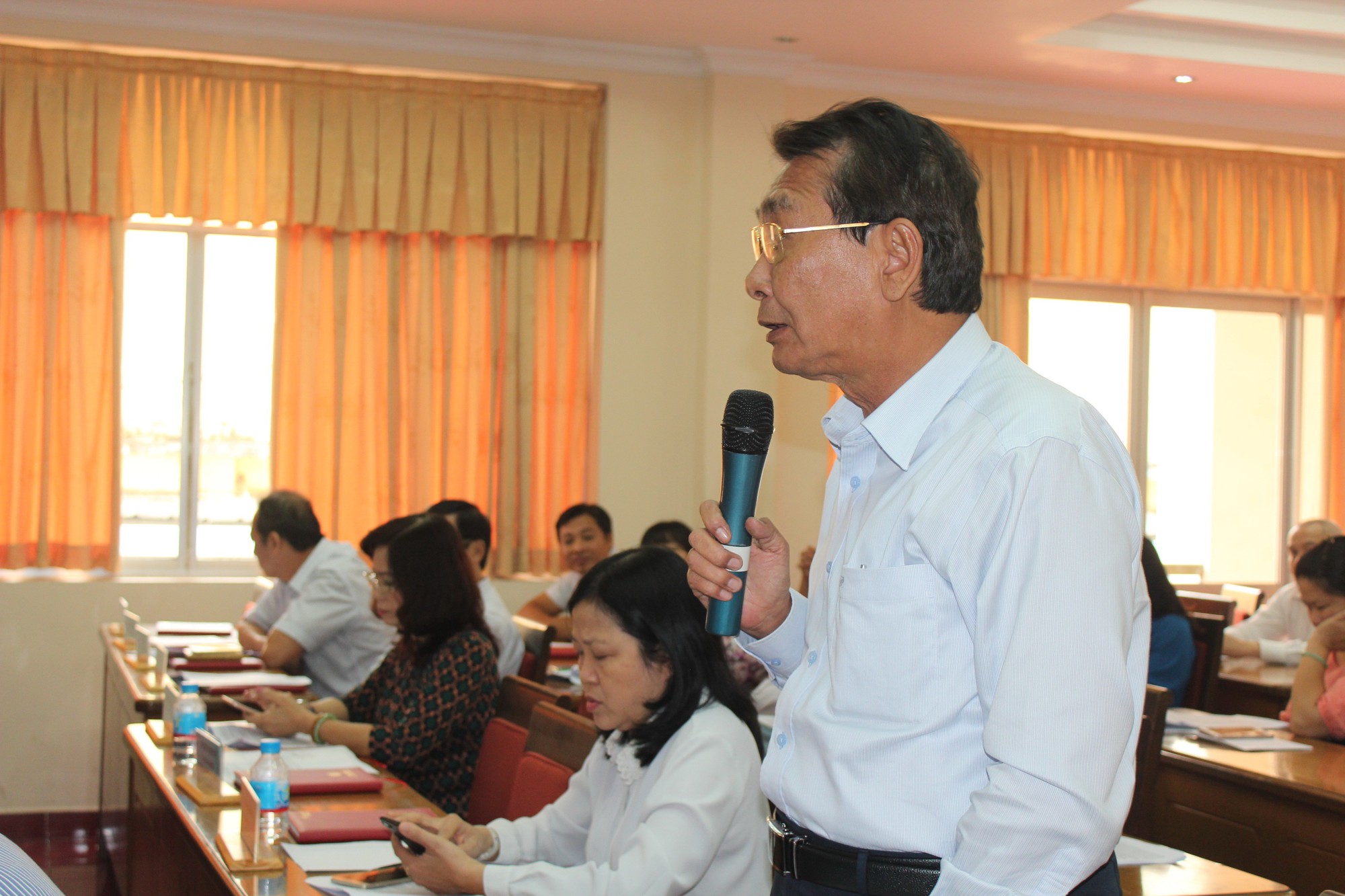 Tập trung đào tạo cán bộ Công đoàn - Ảnh 1.