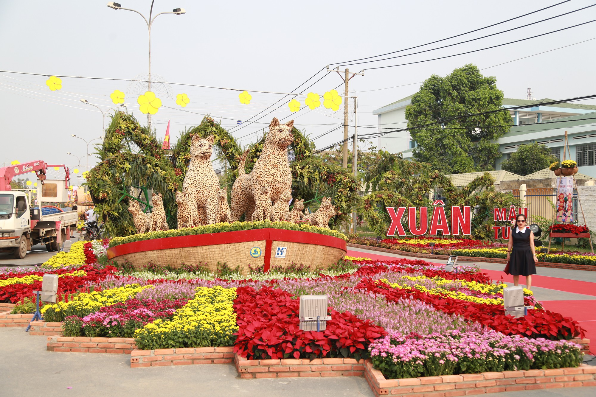 Hội Hoa xu&acirc;n sớm nhất ở TP HCM đ&atilde; khai mạc - Ảnh 3.