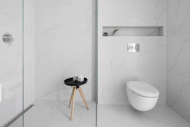 Căn hộ 42m² rộng thênh thang nhờ màu trắng tinh khôi - Ảnh 8.