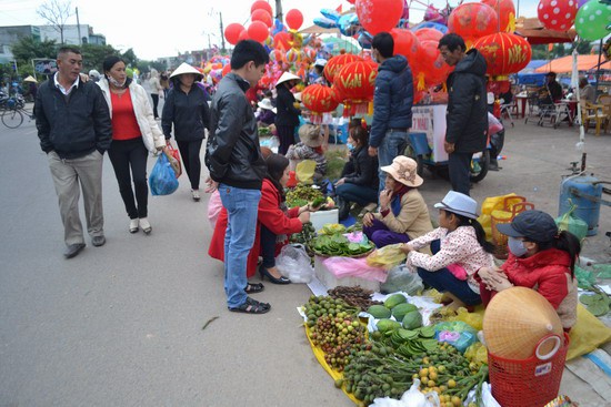 Độc đáo phiên chợ Gò đầu năm