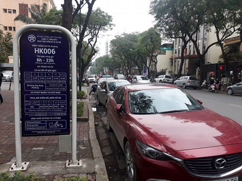 Hà Nội tăng giá giữ xe
