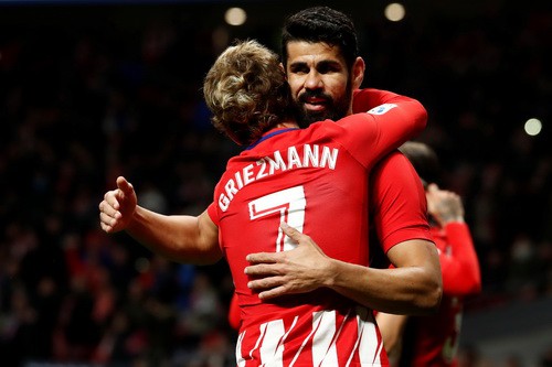 "Siêu" Grizzy lập poker, Atletico khuynh đảo La Liga