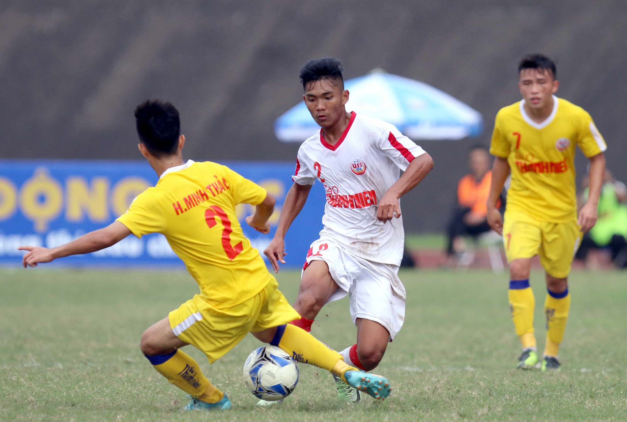 VCK U19 Quốc gia 2018: SLNA xuất sắc vượt qua HAGL, gi&agrave;nh tấm v&eacute; cuối c&ugrave;ng v&agrave;o b&aacute;n kết - Ảnh 1.