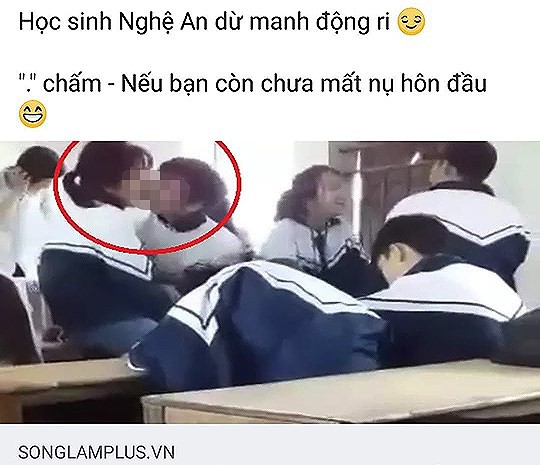 Vụ nữ sinh Nghệ An tự tử: Đề nghị kiểm tra trang đăng clip HS "hôn nhau"