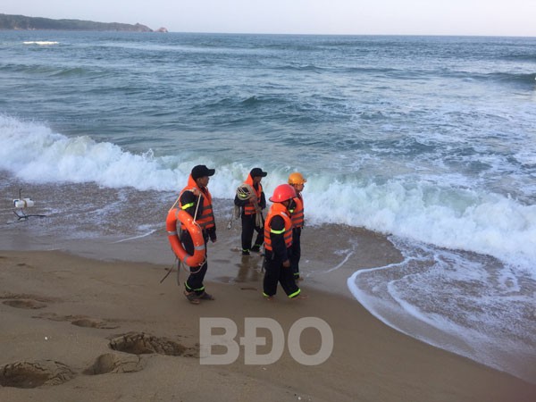 Tắm biển, 1 người đàn ông bị chết đuối