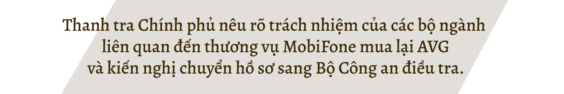 (eMagazine) - Những địa chỉ trách nhiệm trong thương vụ MobiFone mua AVG - Ảnh 1.