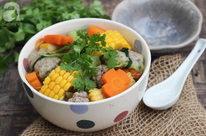 Canh ngũ sắc phải đẹp hấp dẫn v&agrave; cực ngon - Ảnh 1.