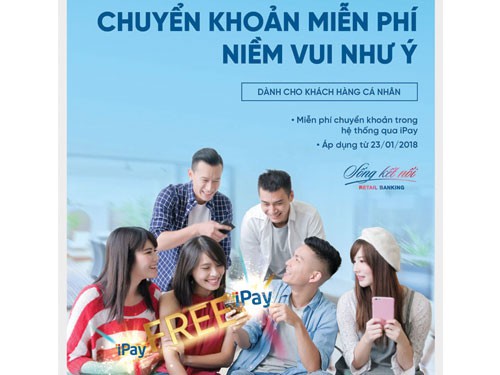 VietinBank miễn phí chuyển khoản trong hệ thống