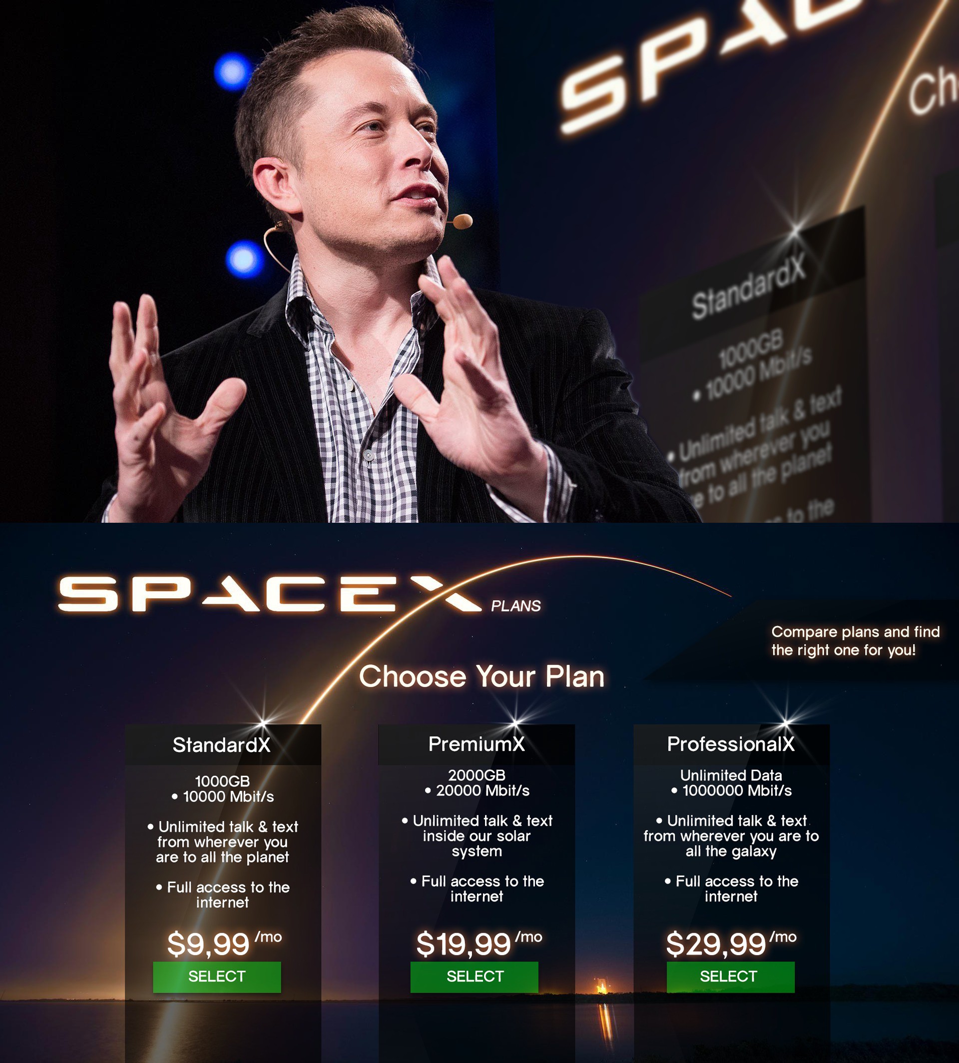 Elon Musk b&aacute;n g&oacute;i cước internet từ vũ trụ chỉ l&agrave;&hellip; tin đồn? - Ảnh 1.