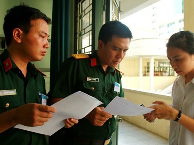 Toàn cảnh tuyển sinh vào các trường quân đội 2018