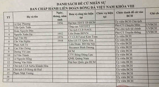 Bầu Đức bị gạt ra dù được giới thiệu làm phó chủ tịch VFF? - Ảnh 1.