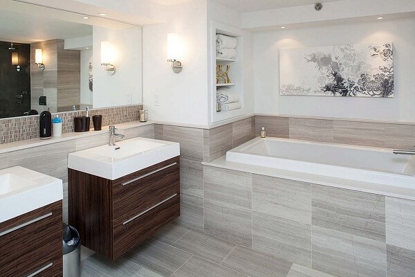 10 mẫu thiết kế ph&ograve;ng tắm đẹp phong c&aacute;ch hiện đại 2018 - Ảnh 3.