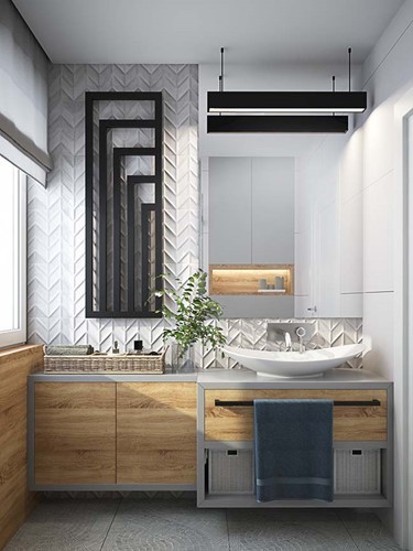 10 mẫu thiết kế ph&ograve;ng tắm đẹp phong c&aacute;ch hiện đại 2018 - Ảnh 6.
