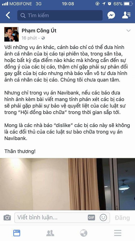 Bát nháo bên ngoài phòng xử cựu lãnh đạo Navibank - Ảnh 4.