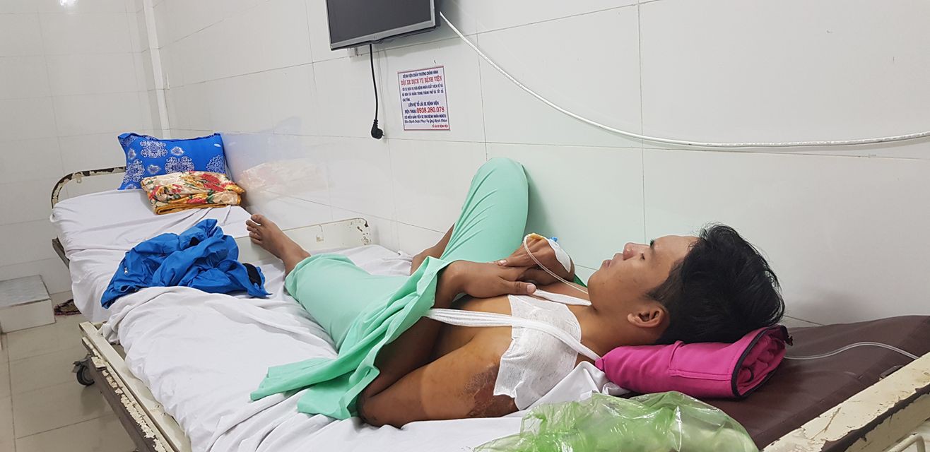 Tay đua Hà Thanh Tâm bị tai nạn phải cấp cứu