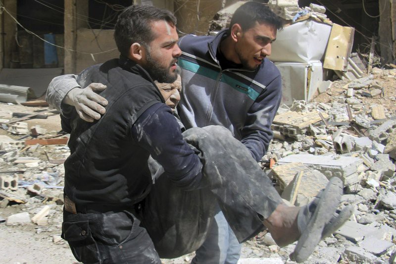 Syria: Phiến quân dội rốc-két vào Damascus, 35 người chết