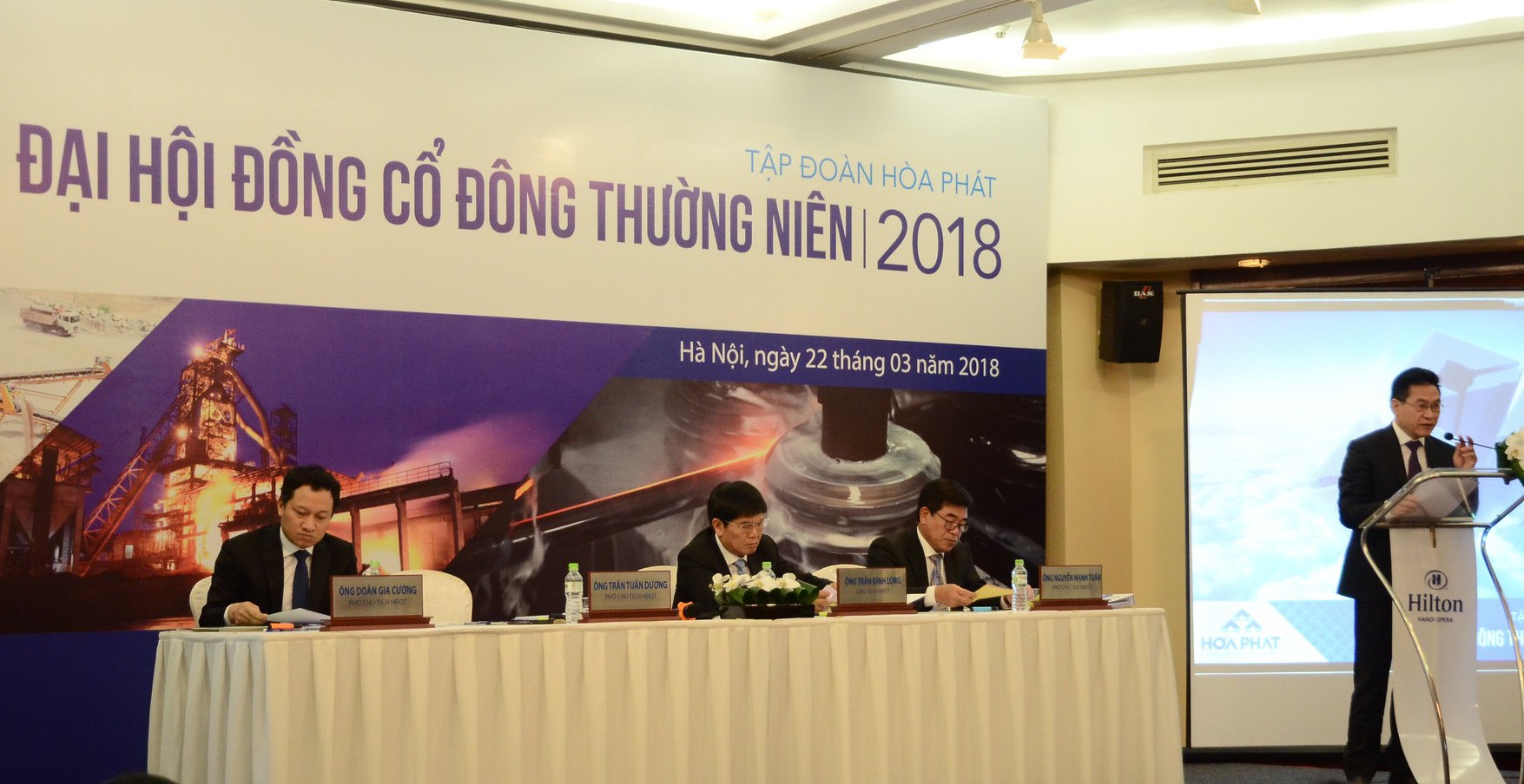 Hòa Phát đặt mục tiêu doanh thu 55.000 tỉ đồng cho năm 2018