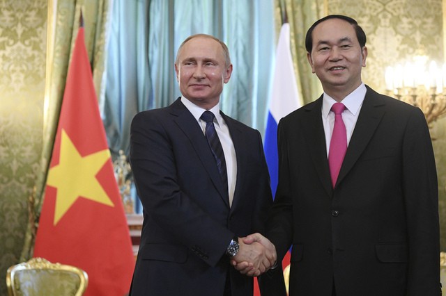 Chủ tịch nước mời Tổng thống Putin thăm Việt Nam năm 2018