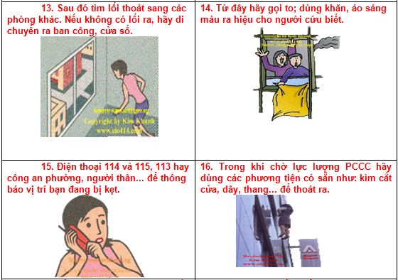 Từ vụ cháy chung cư Carina: 19 Kỹ năng thoát hiểm cần nhớ! - Ảnh 6.