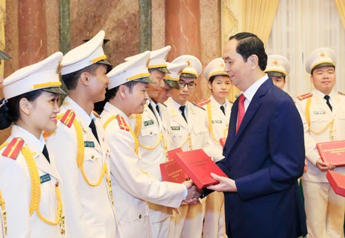 Phát huy vai trò xung kích tuổi trẻ Công an Nhân dân