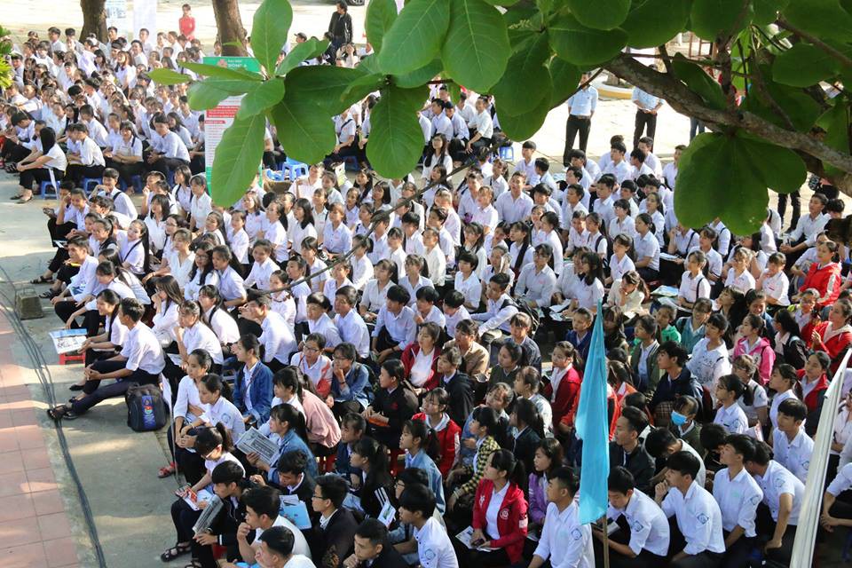 Đưa trường học đến thí sinh tại Quảng Nam: Ngành báo chí đầu ra có bạc? - Ảnh 10.