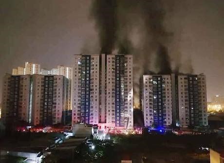 Xem thường hiểm họa cháy chung cư