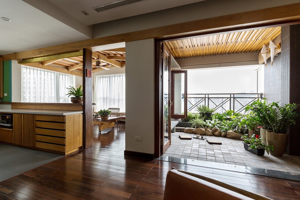 Căn hộ h&ograve;a trộn n&eacute;t d&acirc;n d&atilde; v&agrave; hiện đại giữa l&ograve;ng H&agrave; Nội - Ảnh 2.