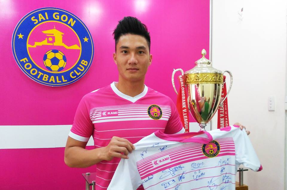 Sài Gòn FC bán áo đấu gây quỹ từ thiện