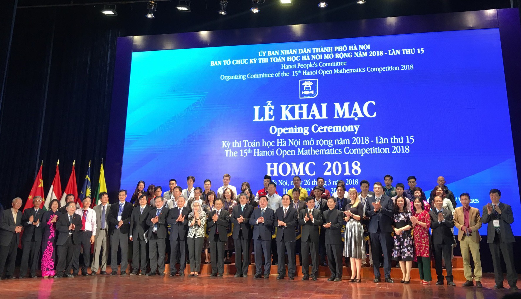 Khai mạc Kỳ thi Toán học Hà Nội mở rộng 2018