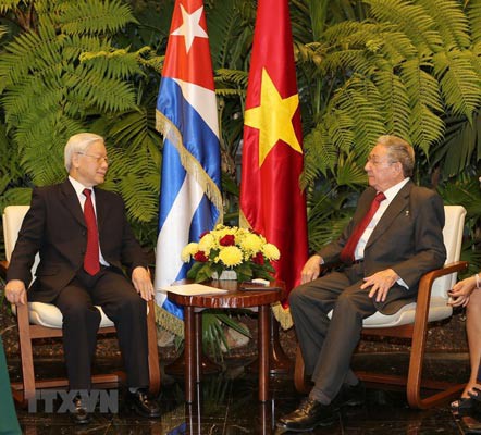 Quan hệ Việt Nam - Cuba vượt thử thách thời gian