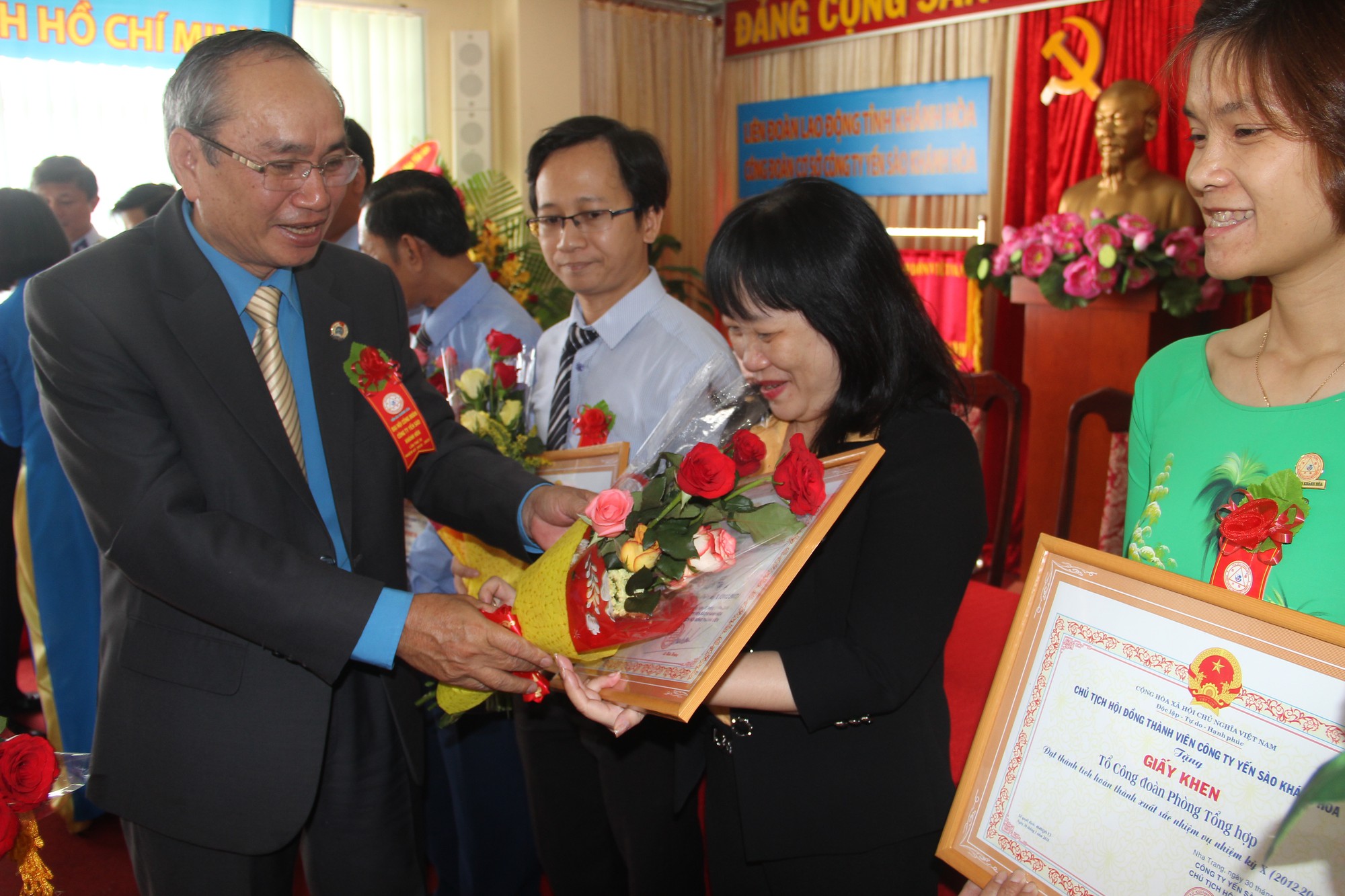 Công đoàn Yến Sào Khánh Hòa vận động hơn 25 tỷ đồng cho công tác xã hội