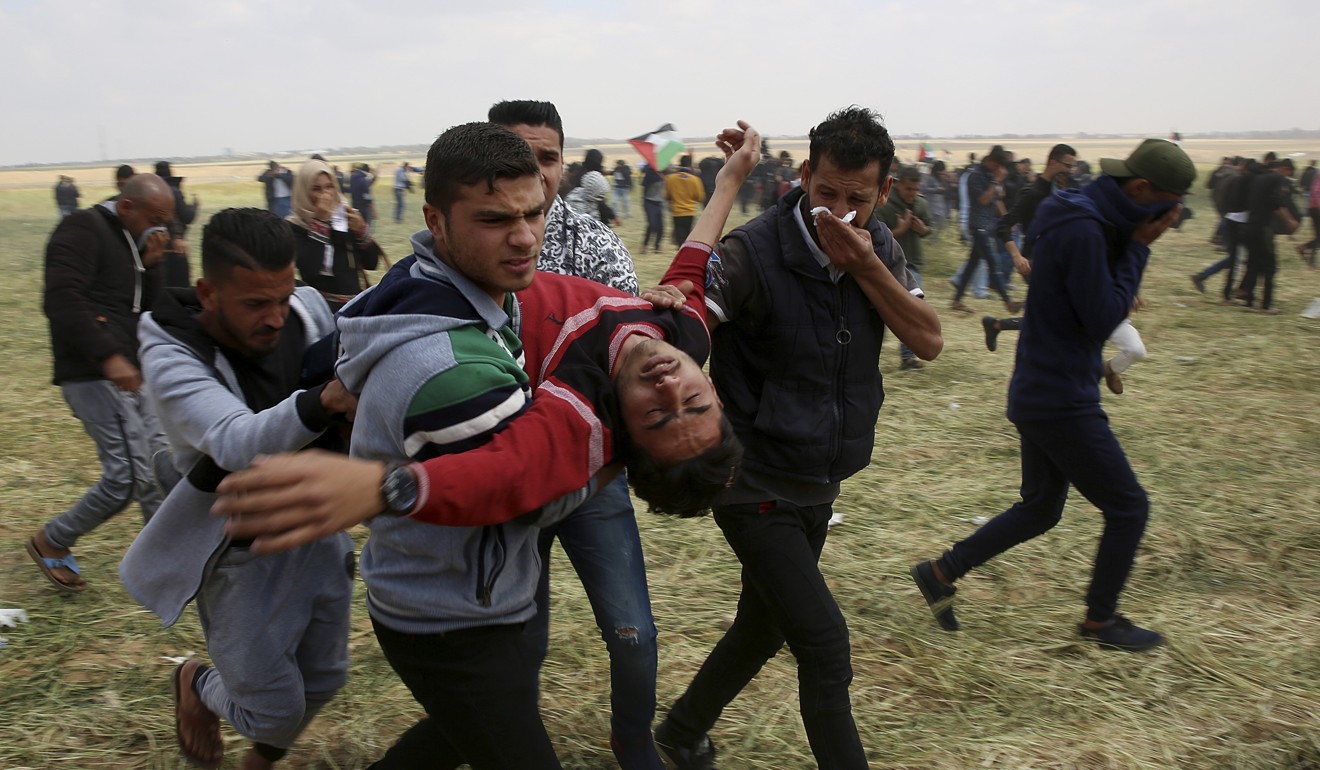 Ng&agrave;y đẫm m&aacute;u ở Gaza, Israel kh&ocirc;ng ngần ngại bắn đạn thật - Ảnh 2.