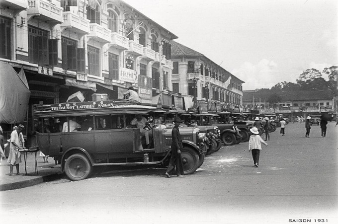 Chợ Bến Th&agrave;nh hơn 90 năm trước, khi xe m&aacute;y chưa xuất hiện - Ảnh 5.