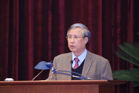 &Ocirc;ng Trần Quốc Vượng l&agrave;m Thường trực Ban B&iacute; thư, &ocirc;ng Đinh Thế Huynh nghỉ trị bệnh - Ảnh 2.