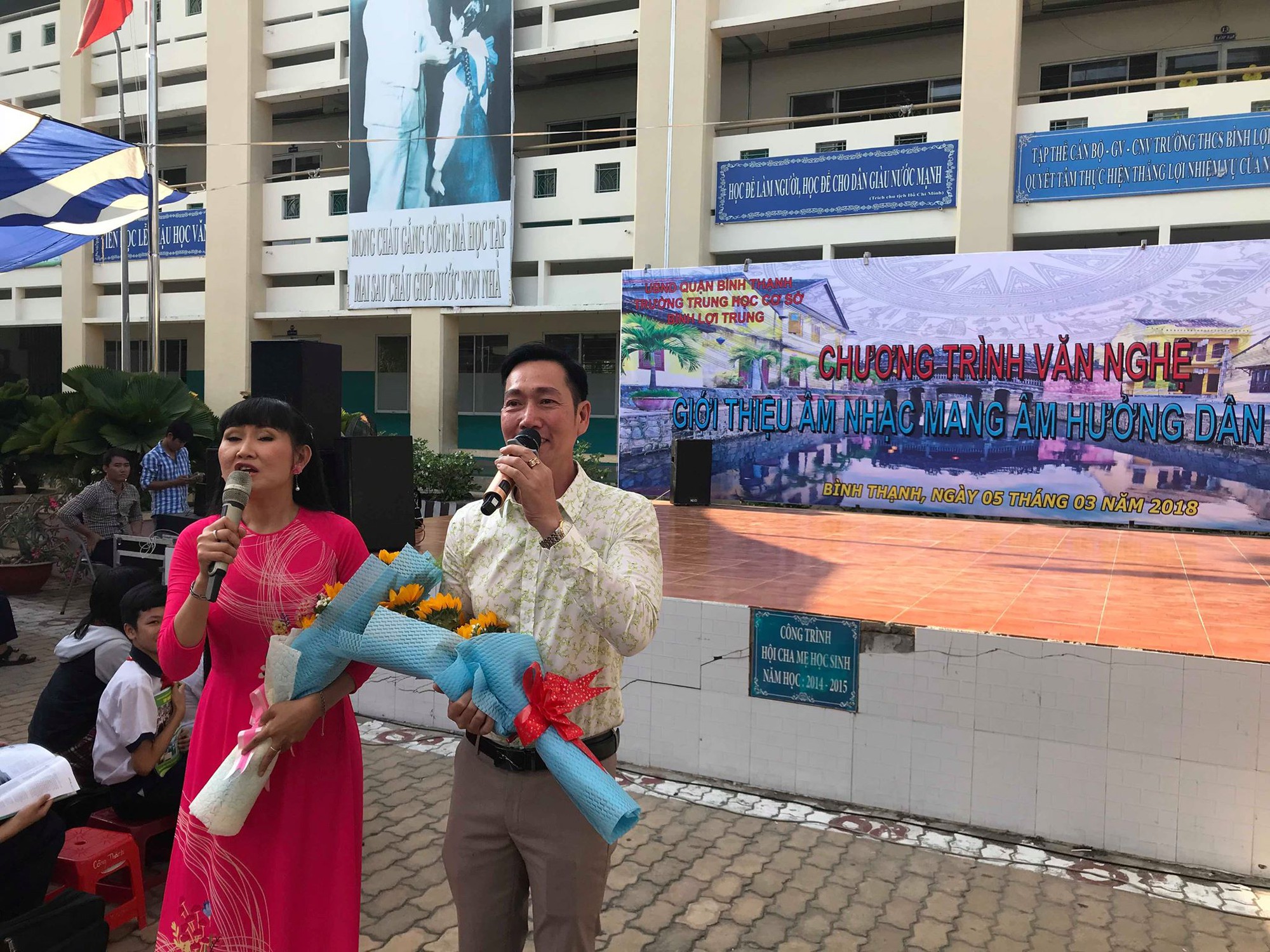 NSƯT Kim Tiểu Long đưa vọng cổ vào học đường - Ảnh 9.