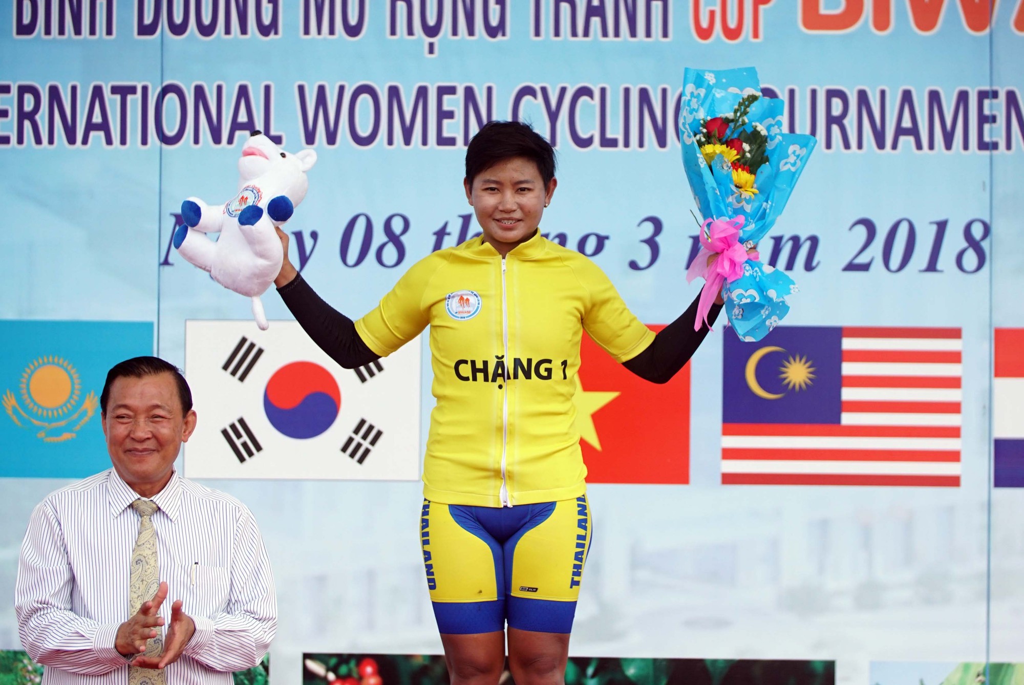 HCV ASIAD 2014 về nhất chặng đầu Cúp Biwase 2018