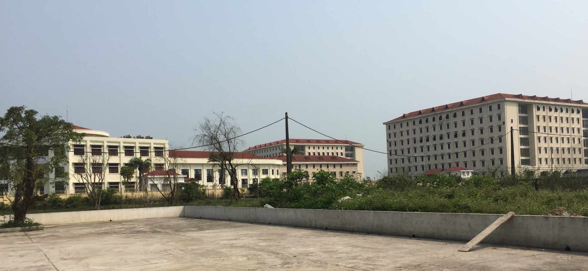 Ngắm trụ sở Phân hiệu Trường Nghiệp vụ Thuế rộng thênh thang