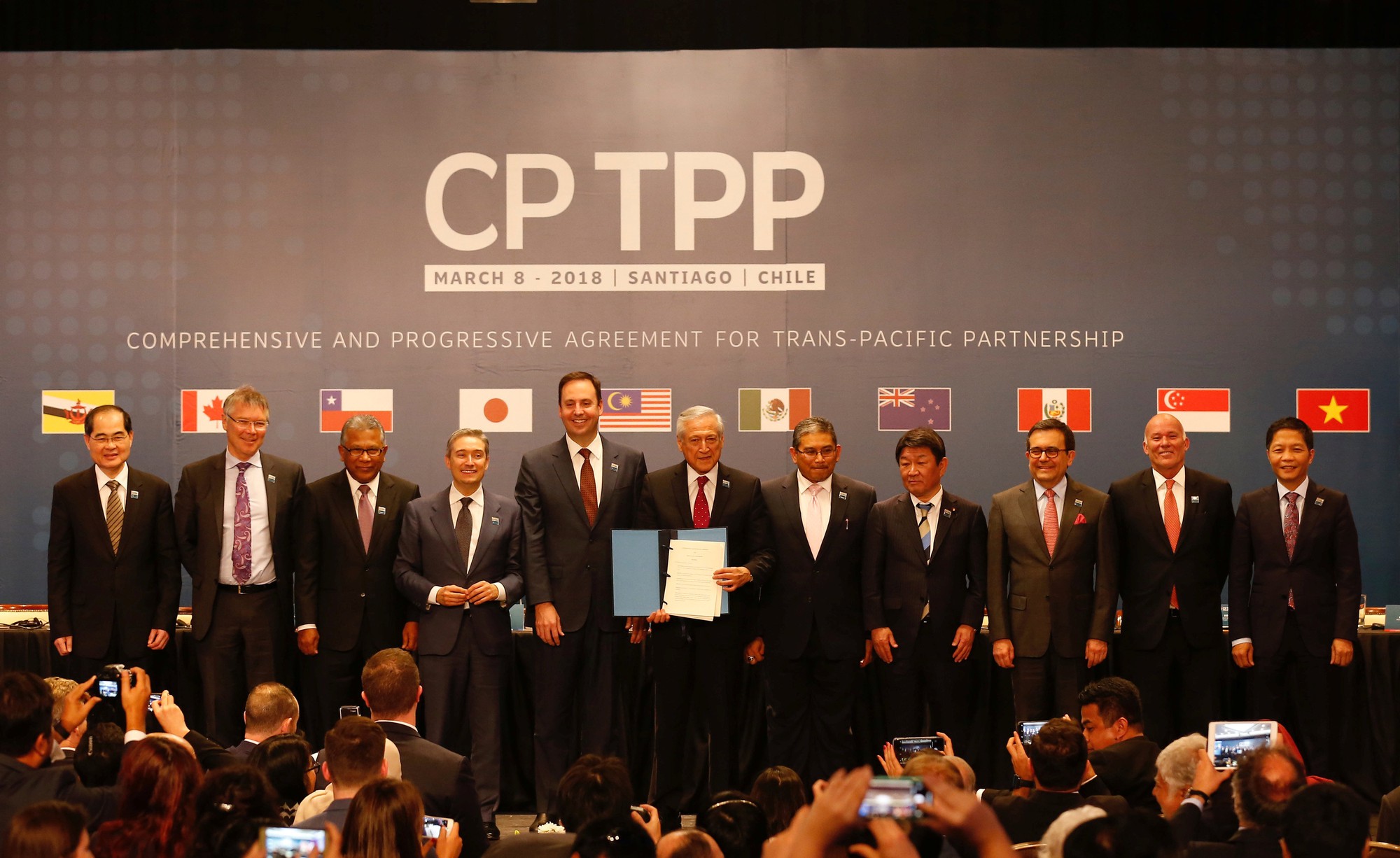11 nước ký kết CPTPP - hiệp định thay thế TPP