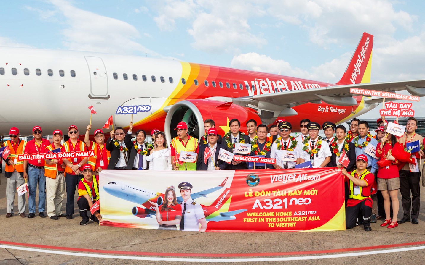Vietjet nhận máy bay A321neo thế hệ mới đầu tiên tại khu vực Đông Nam Á - Ảnh 4.
