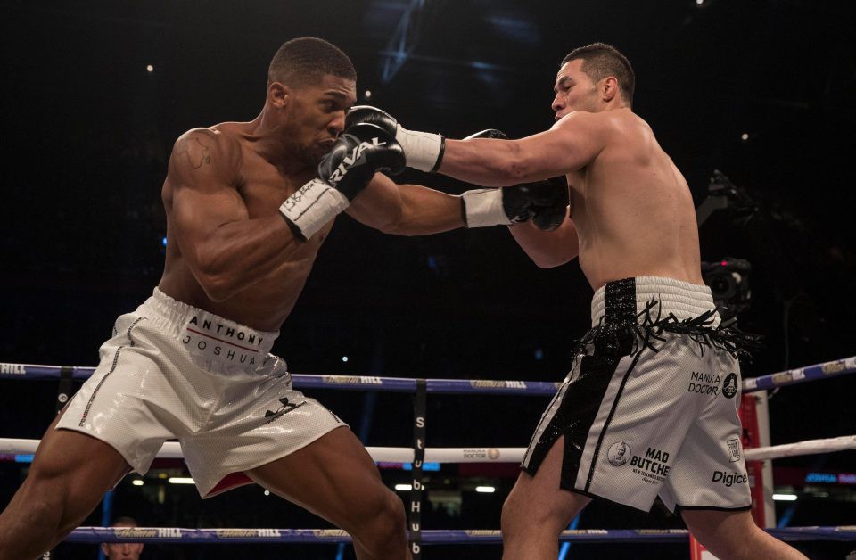 Hạ đối thủ sau 12 hiệp, Anthony Joshua thống nhất 4 đai v&ocirc; địch - Ảnh 6.