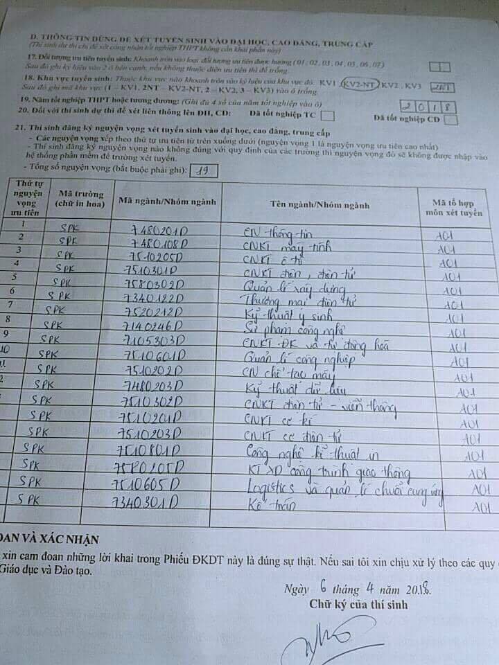 Th&iacute; sinh g&acirc;y tranh c&atilde;i khi đăng k&yacute;&hellip; 24 nguyện vọng - Ảnh 4.