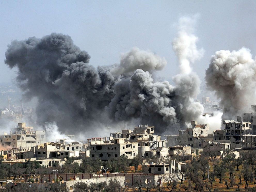 &Ocirc;ng Trump: &ldquo;Nga h&atilde;y chuẩn bị, t&ecirc;n lửa sắp được bắn v&agrave;o Syria&rdquo; - Ảnh 2.