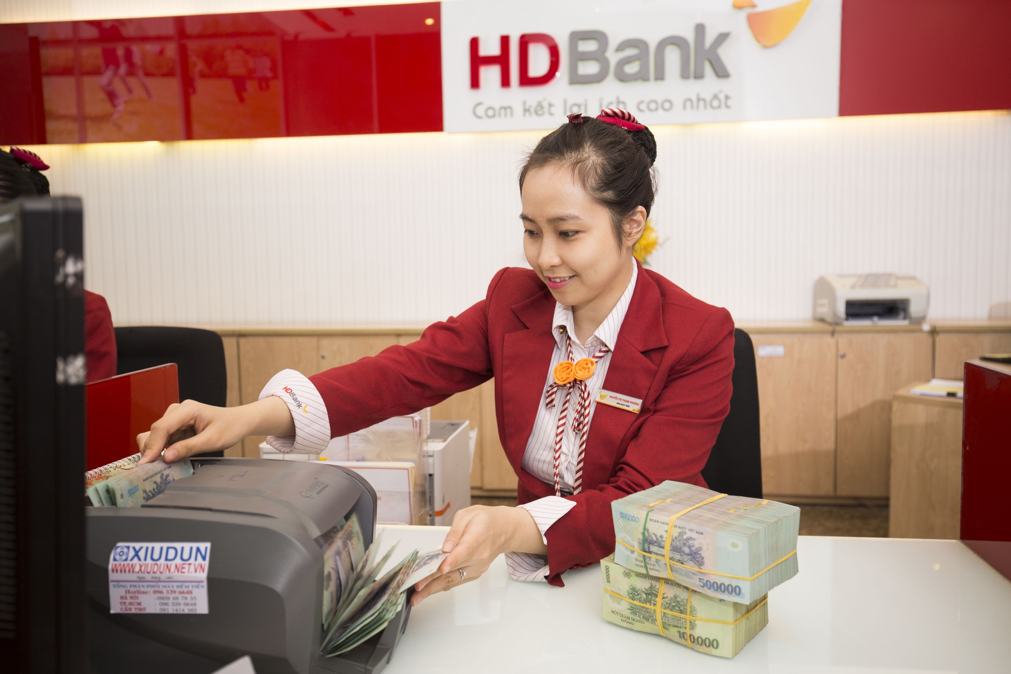 Lợi nhuận HDBank đạt 1.045 tỉ đồng trong quý I-2018