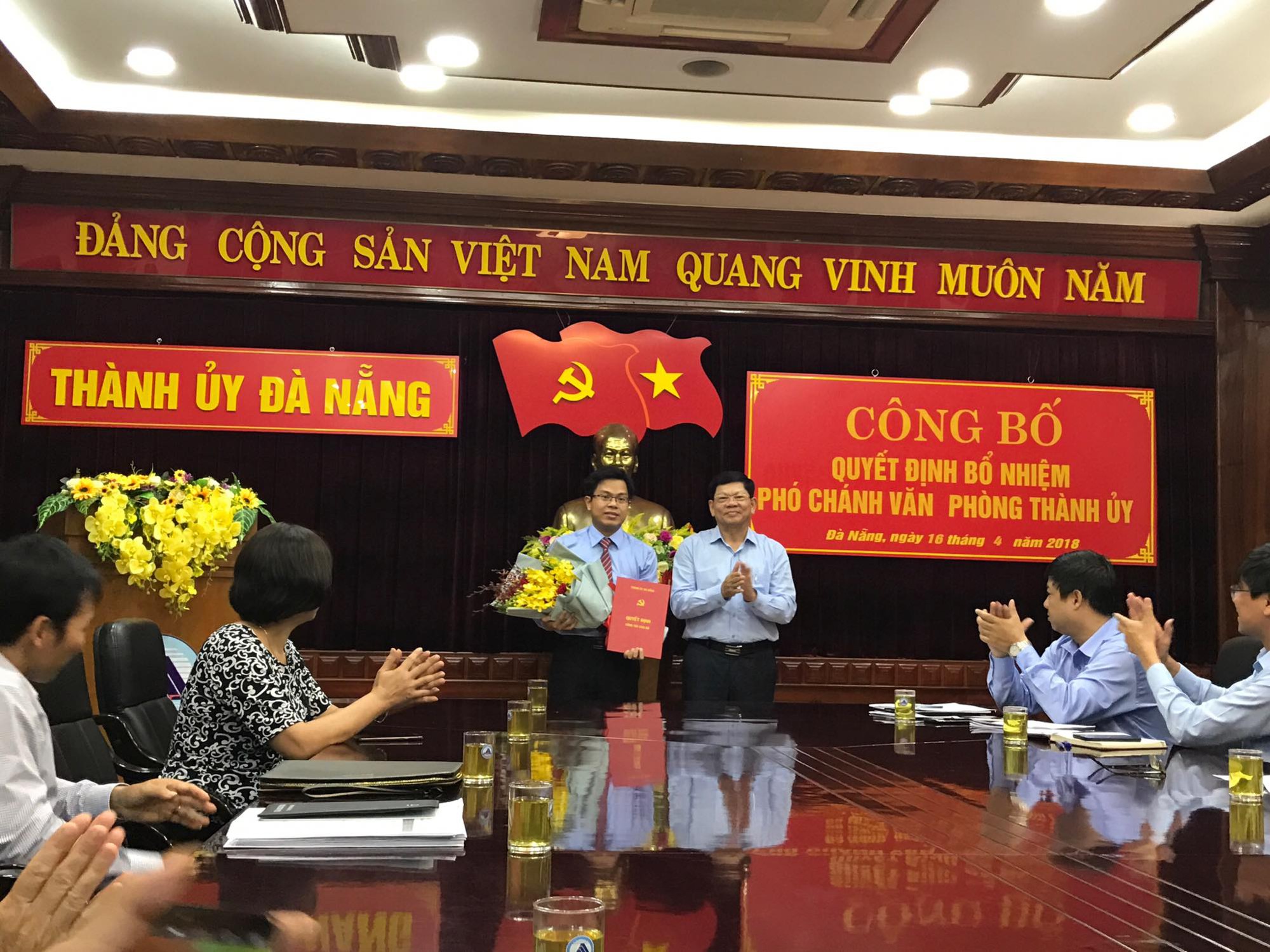 Văn phòng Thành ủy Đà Nẵng có nhân sự mới