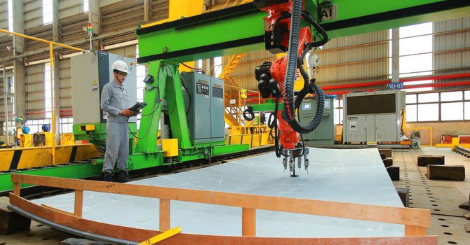 Robot bắt đầu cướp đi việc làm của lao động ngành đóng tàu